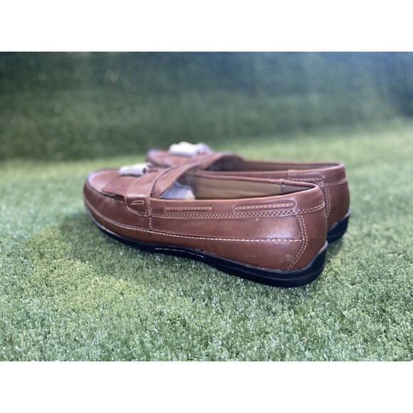 Dockers Loafers Tassels Men’s Size 11 Leather Brown Shoes *READ*